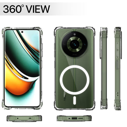 Pikkme transparent mag-safe MagSafe phone cover for Realme 11 Pro/11 Pro Plus 5G/Narzo 60 Pro 5G – photo 7