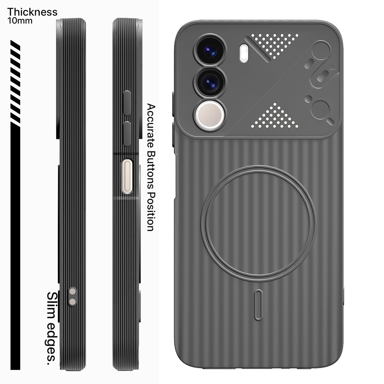 Grey phone cover for Realme C100x – Pikkme – photo 3
