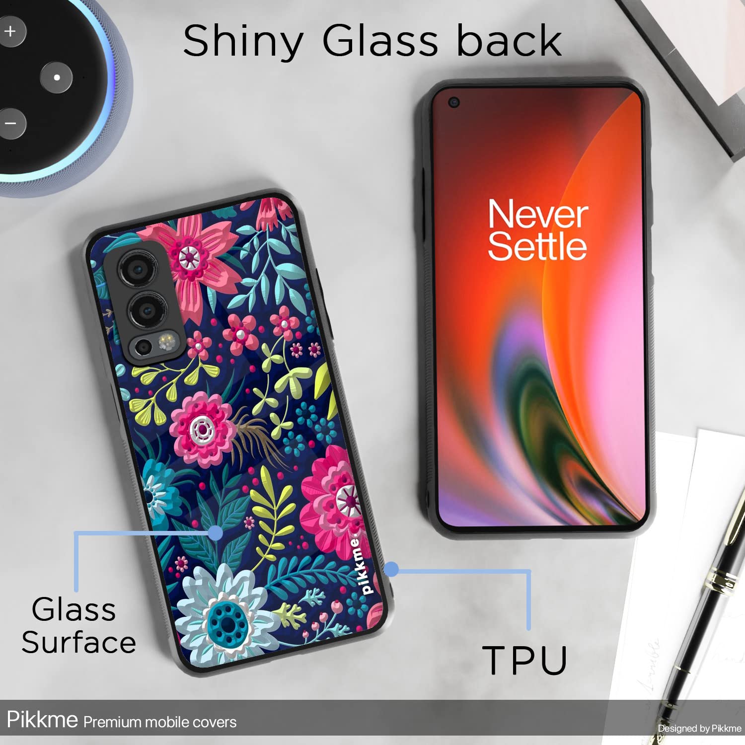 Flower Mobile cover for OnePlus Nord 2 5G – Pikkme – photo 3