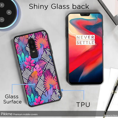 Flower Mobile back cover for OnePlus 6 – Pikkme – photo 3