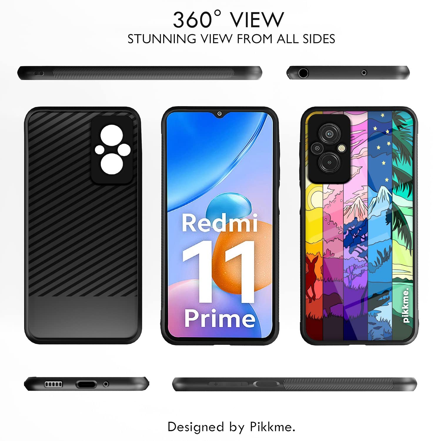Hybrid Back cover for Redmi 11 Prime 4G – Pikkme – photo 2