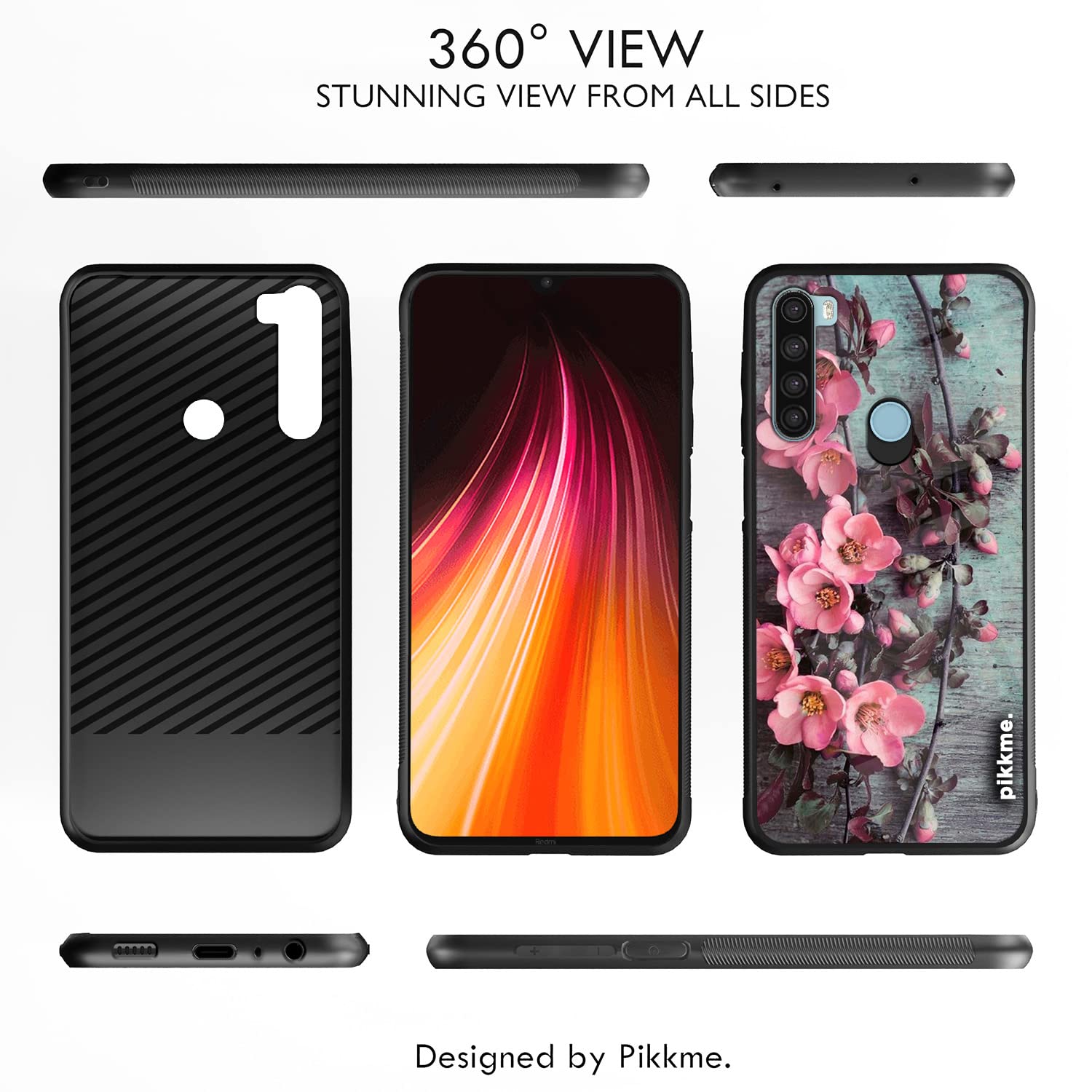 Pikkme Redmi Note 8 Flower phone cover – photo 2