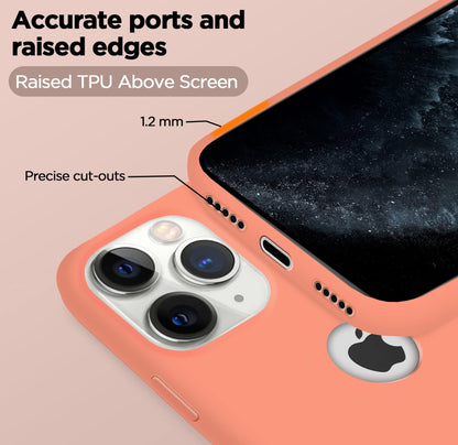 New peach back cover for iPhone 11 Pro – Pikkme – photo 2