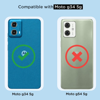 Pikkme transparent PC-TPU phone cover for Moto G34/G45 5G – photo 4