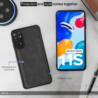 Pikkme Redmi Note 11/Note 11s grey mobile cover – photo 5