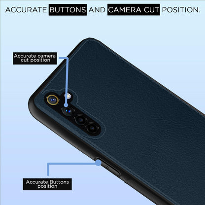 Realme XT/X2 Leather mobile cover in blue by Pikkme – photo 6