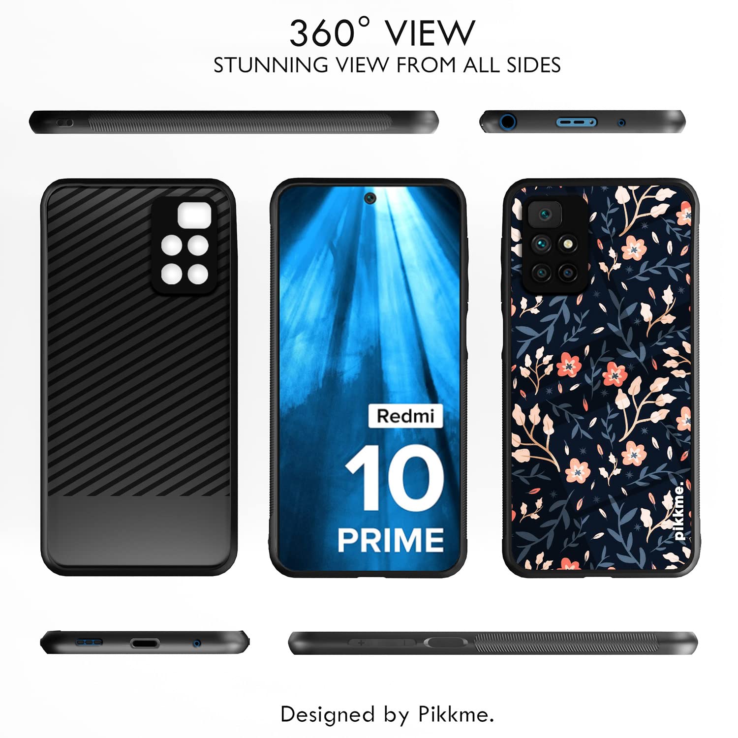 Flower Back cover for Redmi 10 Prime – Pikkme – photo 2