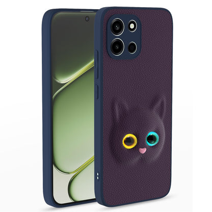 Pikkme purple Kitty phone cover for OnePlus Nord 6 5G