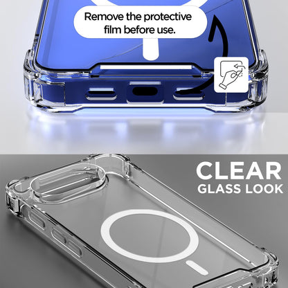 Google Pixel 10a 5G MagSafe mobile cover in transparent mag-safe by Pikkme – photo 3