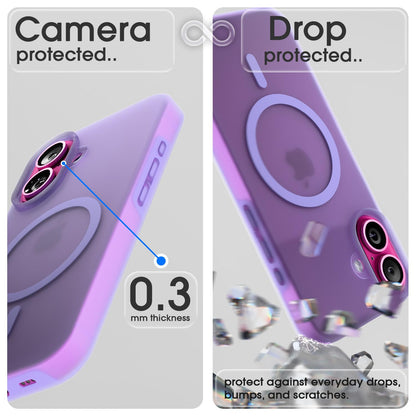 Pikkme light purple back cover for iPhone 16 – photo 6