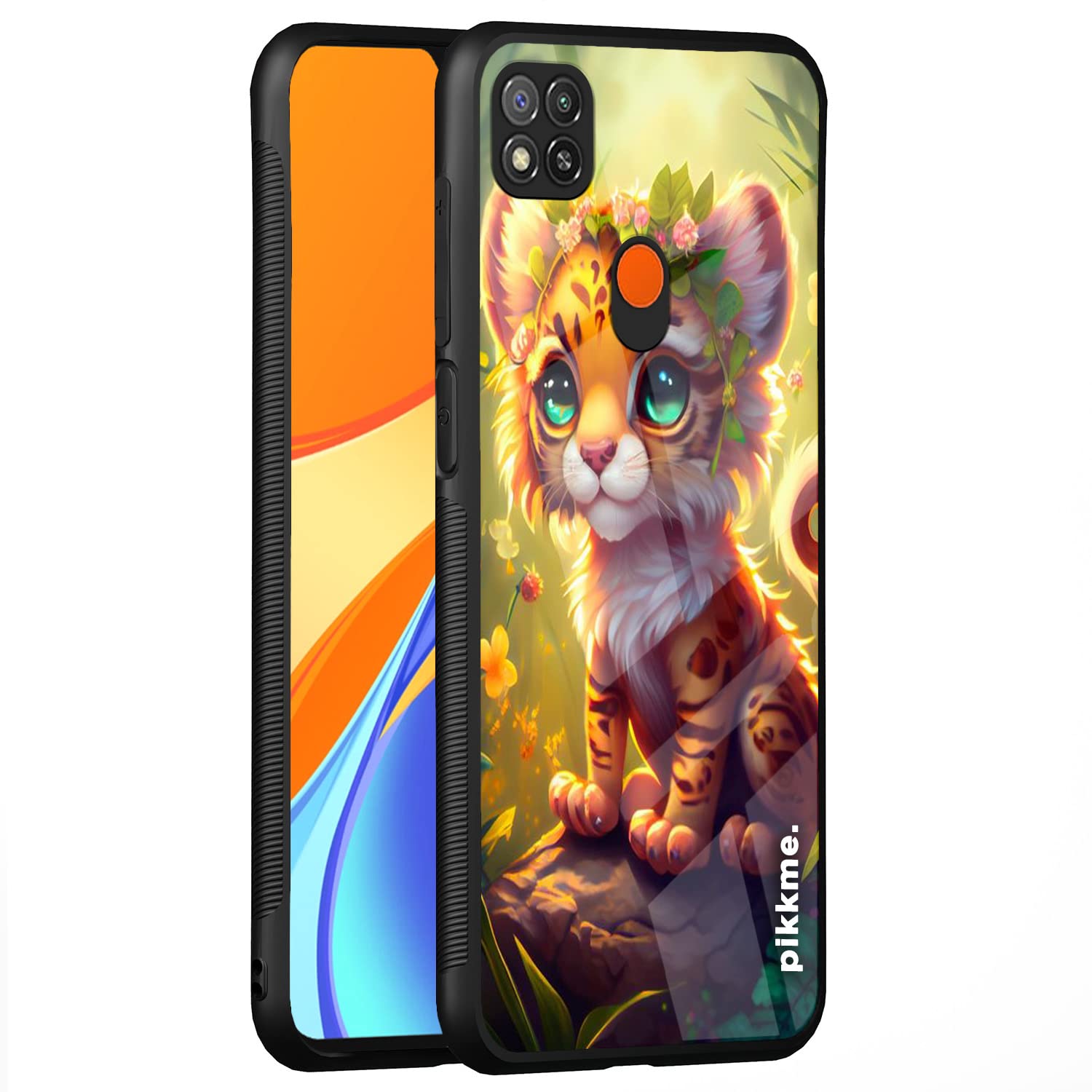 Pikkme Hybrid mobile back cover for Redmi 10A/9, Poco C31