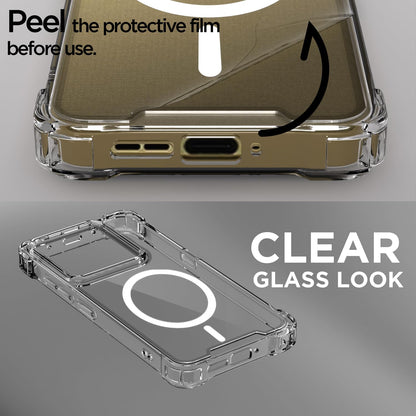 Pikkme Moto Signature 5G MagSafe transparent mag-safe mobile back cover – photo 3