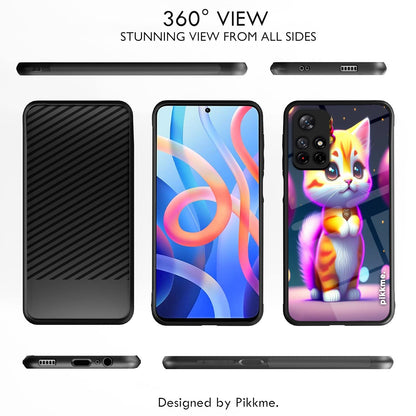 Pikkme Cat phone cover for Redmi Note 11T/Poco M4 Pro 5G – photo 2