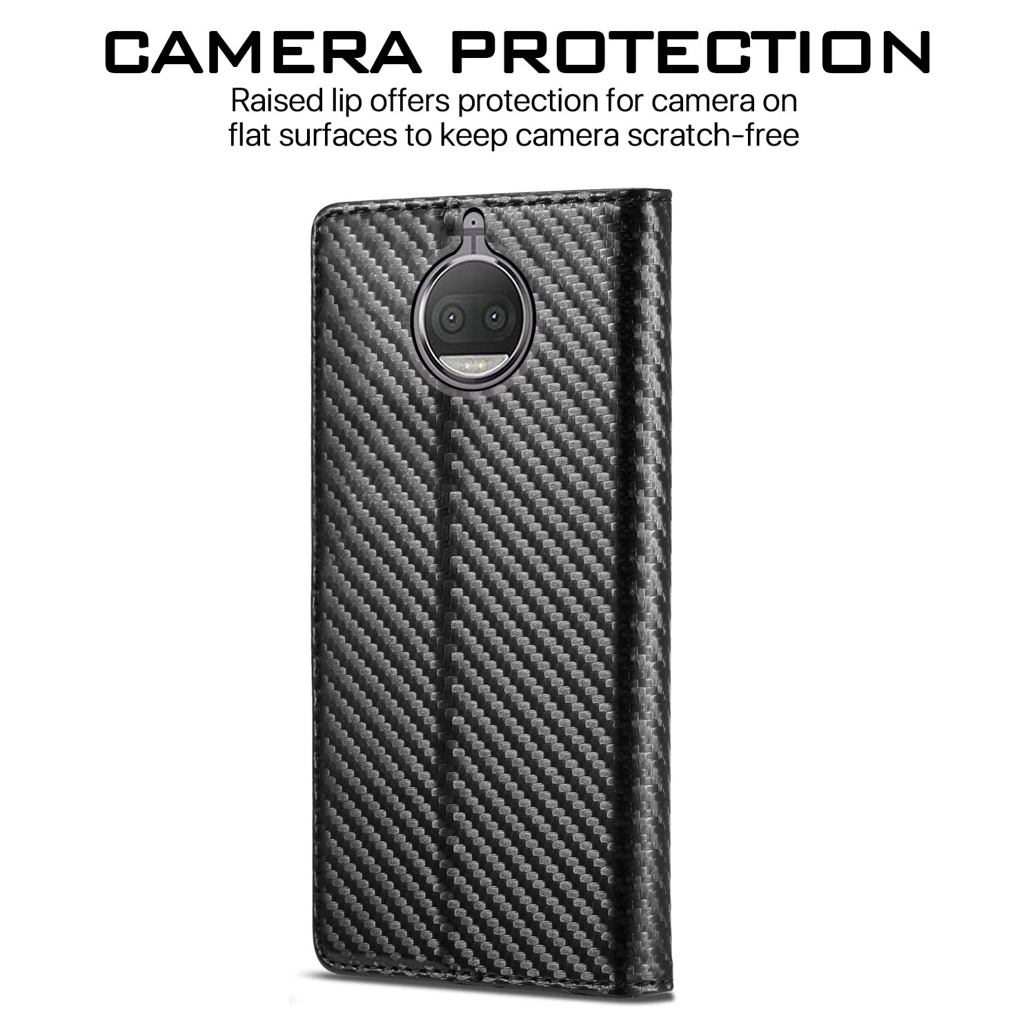 Black Wallet mobile flip cover for Moto G5s Plus – Pikkme – photo 4