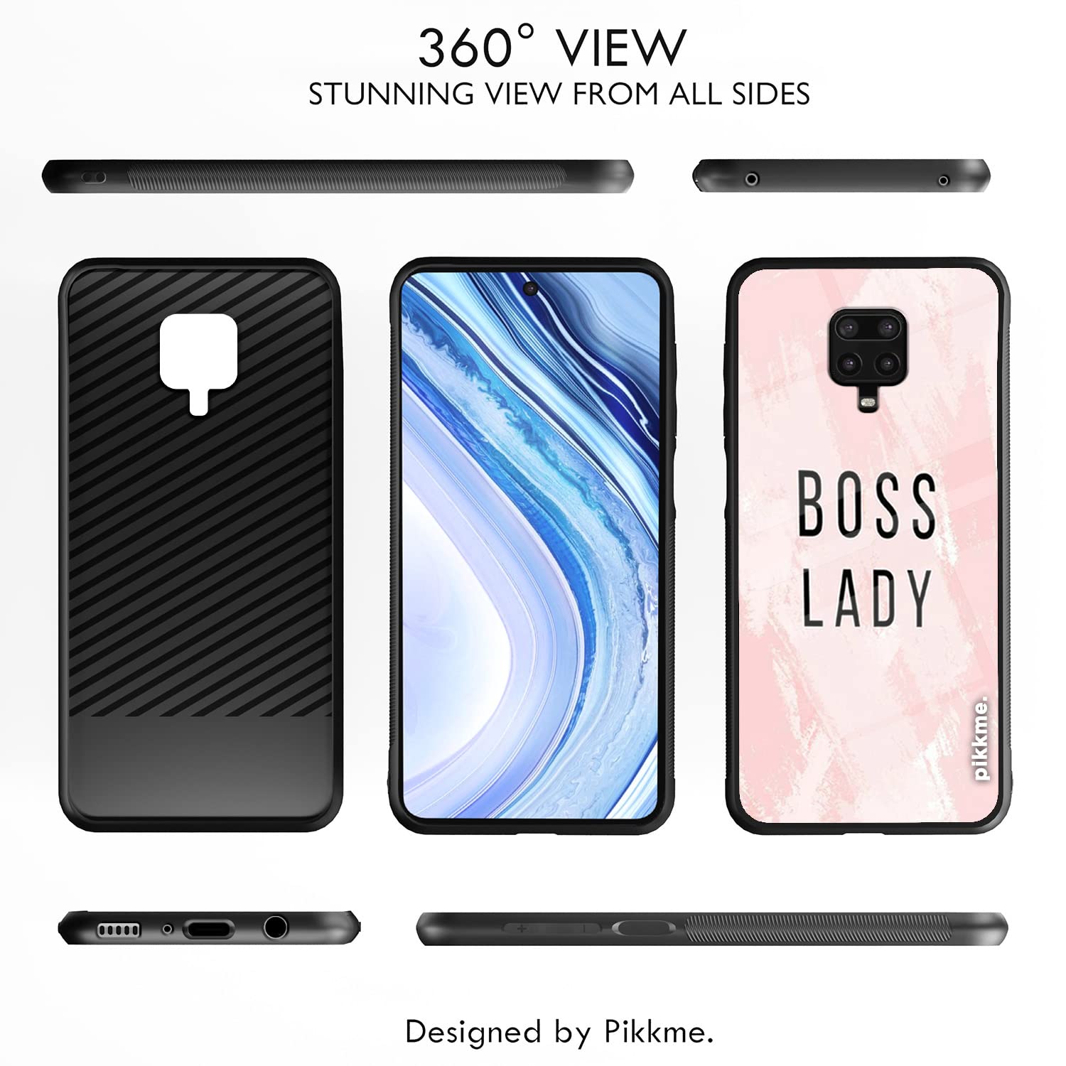 Redmi Note 9 Pro/Note 9 Pro Max/Note 10 Lite Hybrid mobile back cover by Pikkme – photo 2