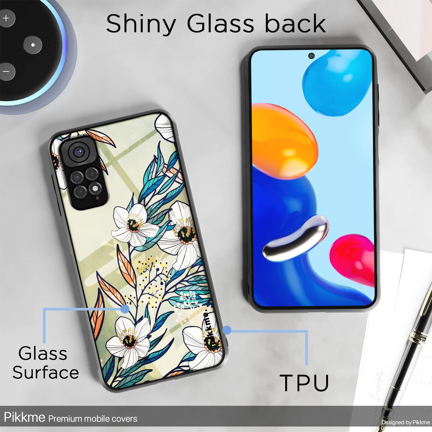 Pikkme Flower back cover for Redmi Note 11/Note 11s – photo 3