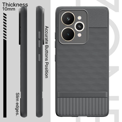 Pikkme Realme 15 5G Silicone grey mobile cover – photo 3
