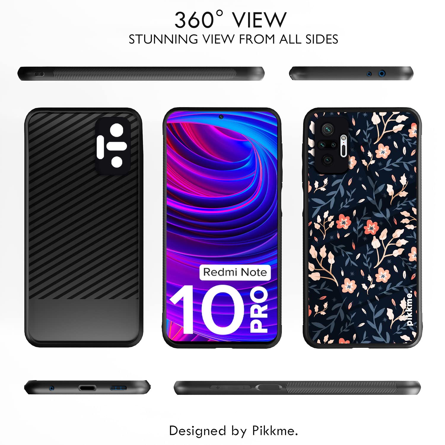 Pikkme Redmi Note 10 Pro/Note 10 Pro Max Flower mobile cover – photo 2