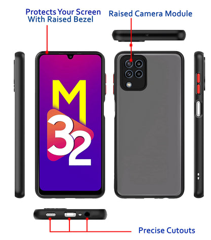 Pikkme Samsung M32/F22 4G black mobile cover – photo 3