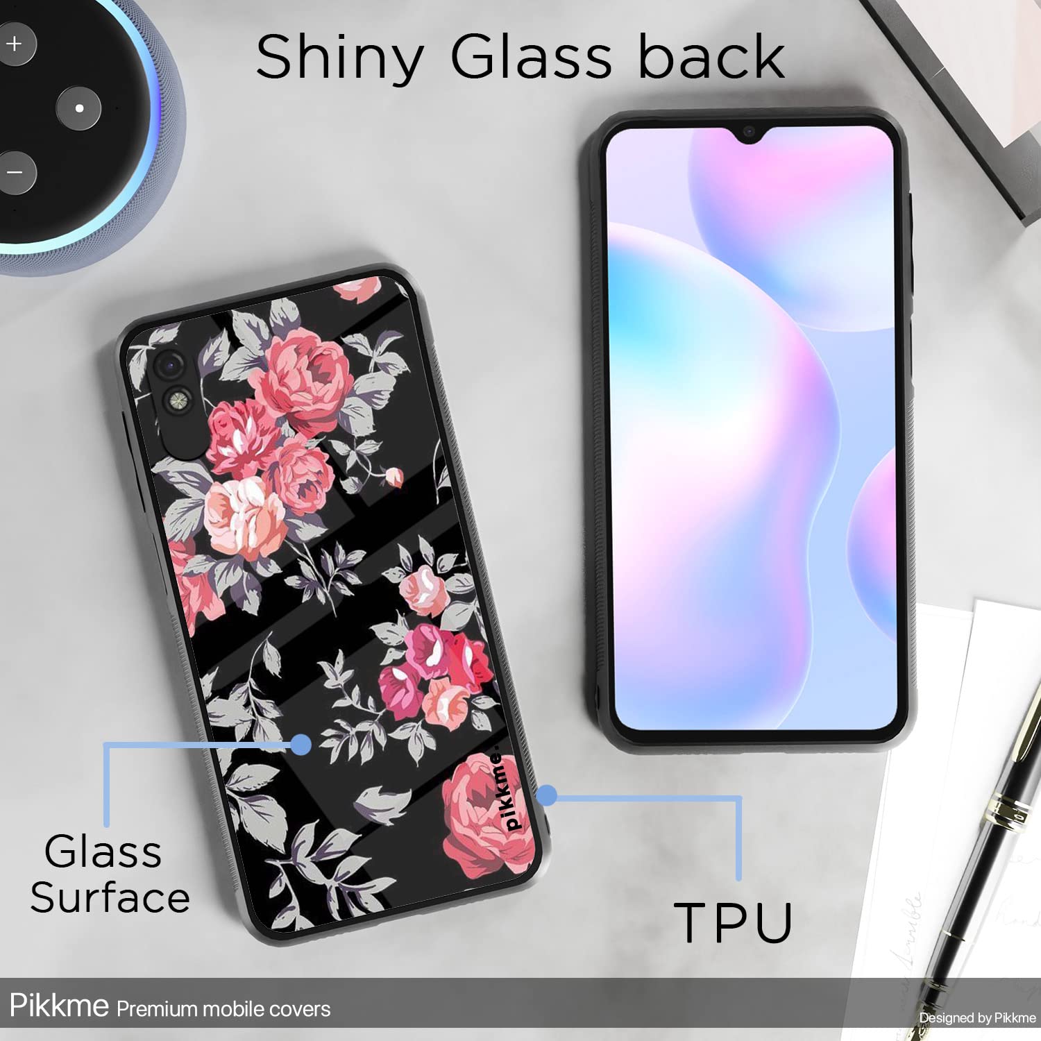 Flower Mobile back cover for Redmi 9A/9i/9A Sport – Pikkme – photo 3