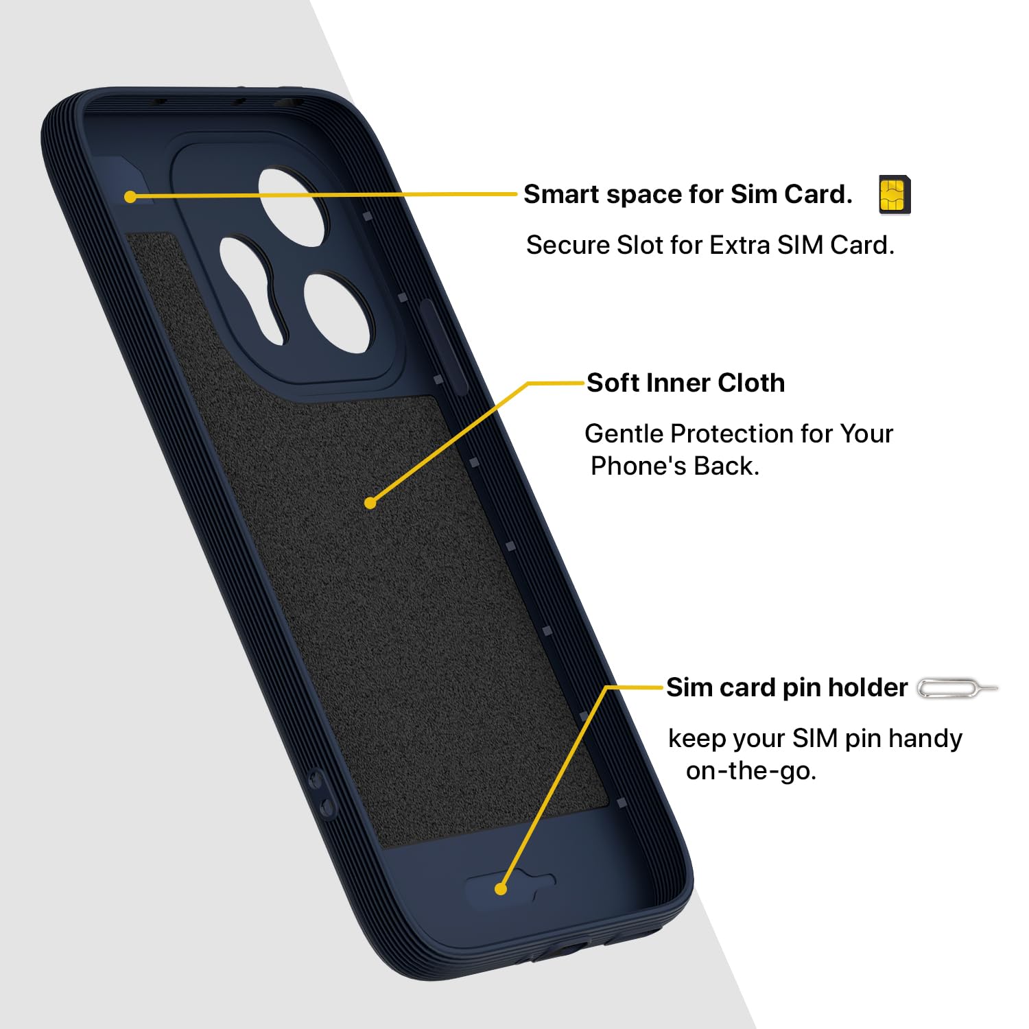 Blue Silicone back cover for Oppo Reno 15 5G – Pikkme – photo 6