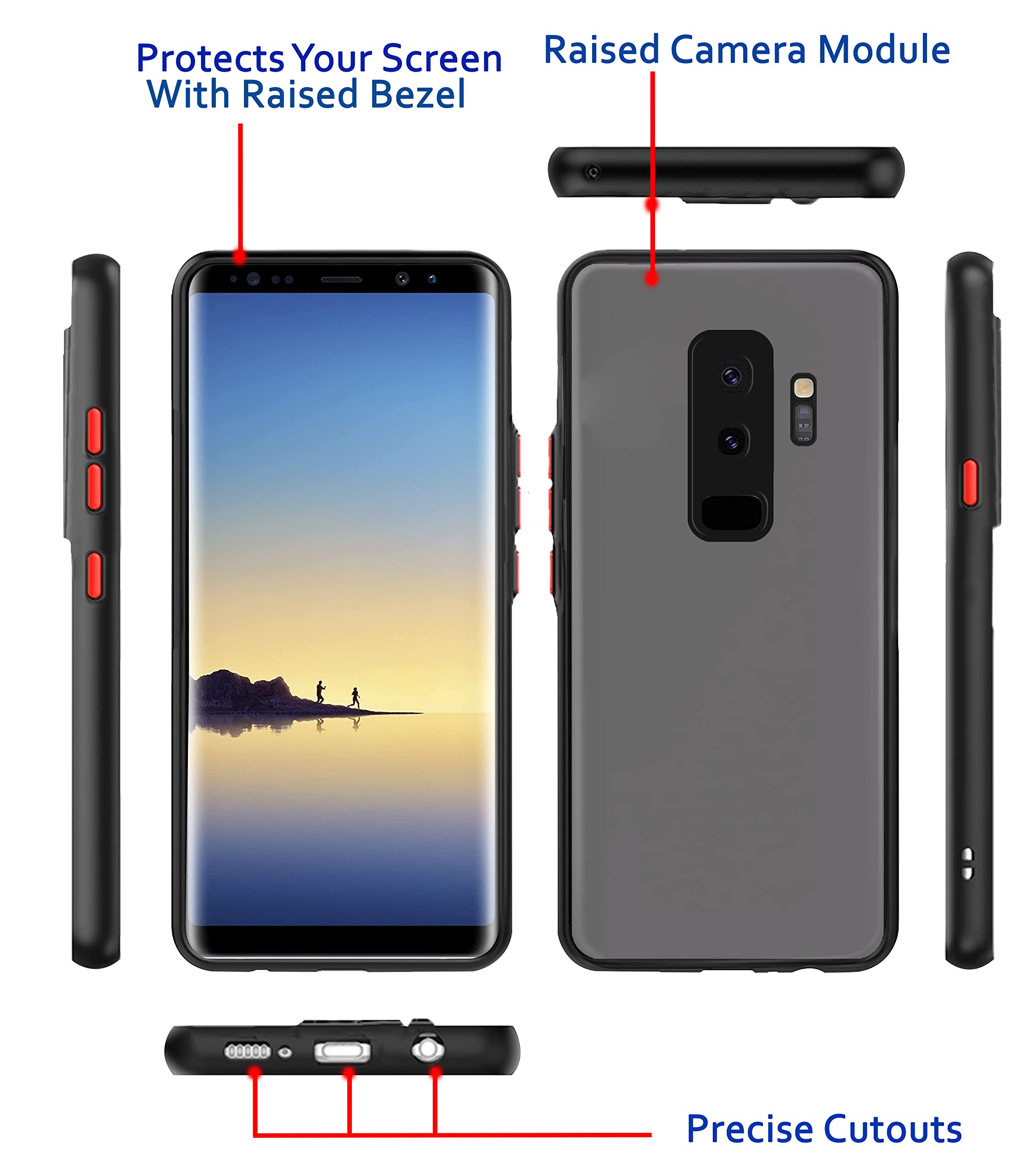 Pikkme Samsung S9 Plus/S9 black mobile cover – photo 3