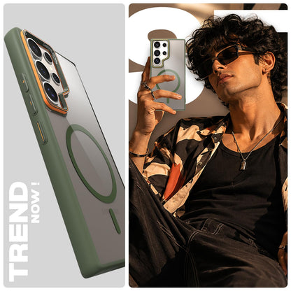 Pikkme Samsung S24 Ultra 5G green mag-safe phone cover – photo 7