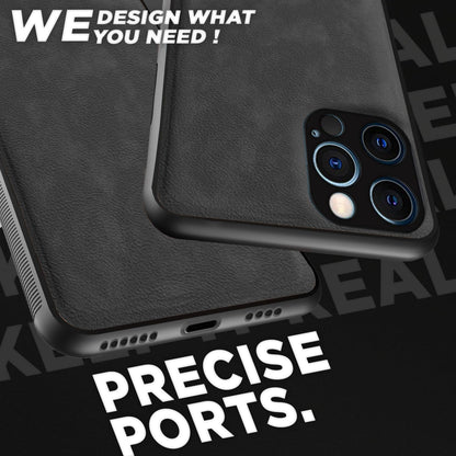 Pikkme iPhone 12 Pro Max Leather grey back cover – photo 3