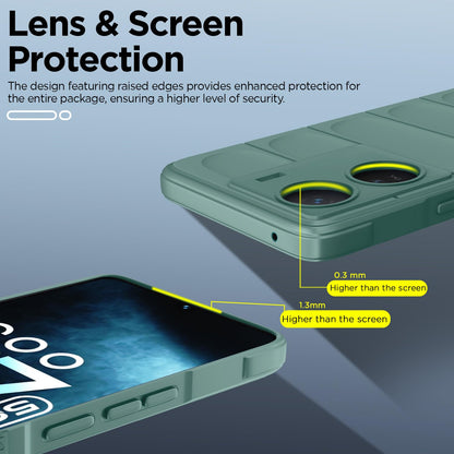 Pikkme iQOO Z7/Z7s 5G Liquid Silicone green mobile cover – photo 3
