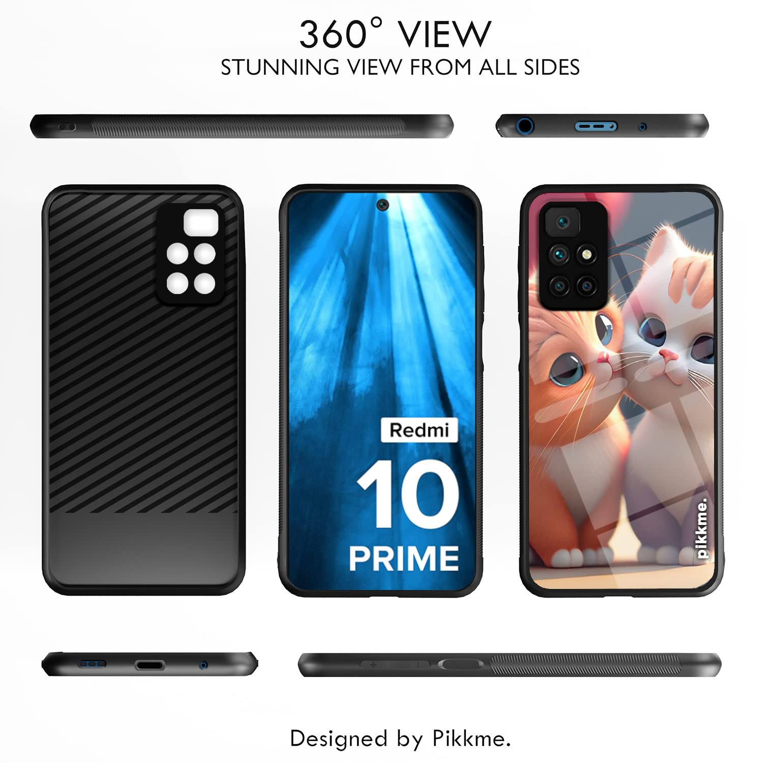 Redmi 10 Prime Hybrid mobile cover by Pikkme – photo 2