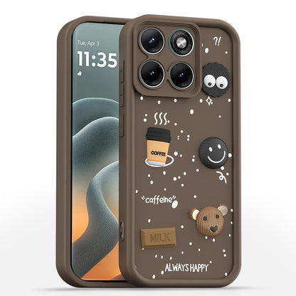 Pikkme Moto Edge 70 Fusion 5G/3D brown back cover