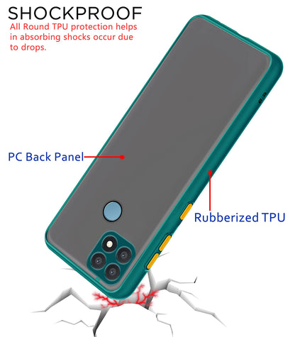 Pikkme green Hybrid mobile cover for Realme Narzo 30A/20/C25s/C25/C12 – photo 4
