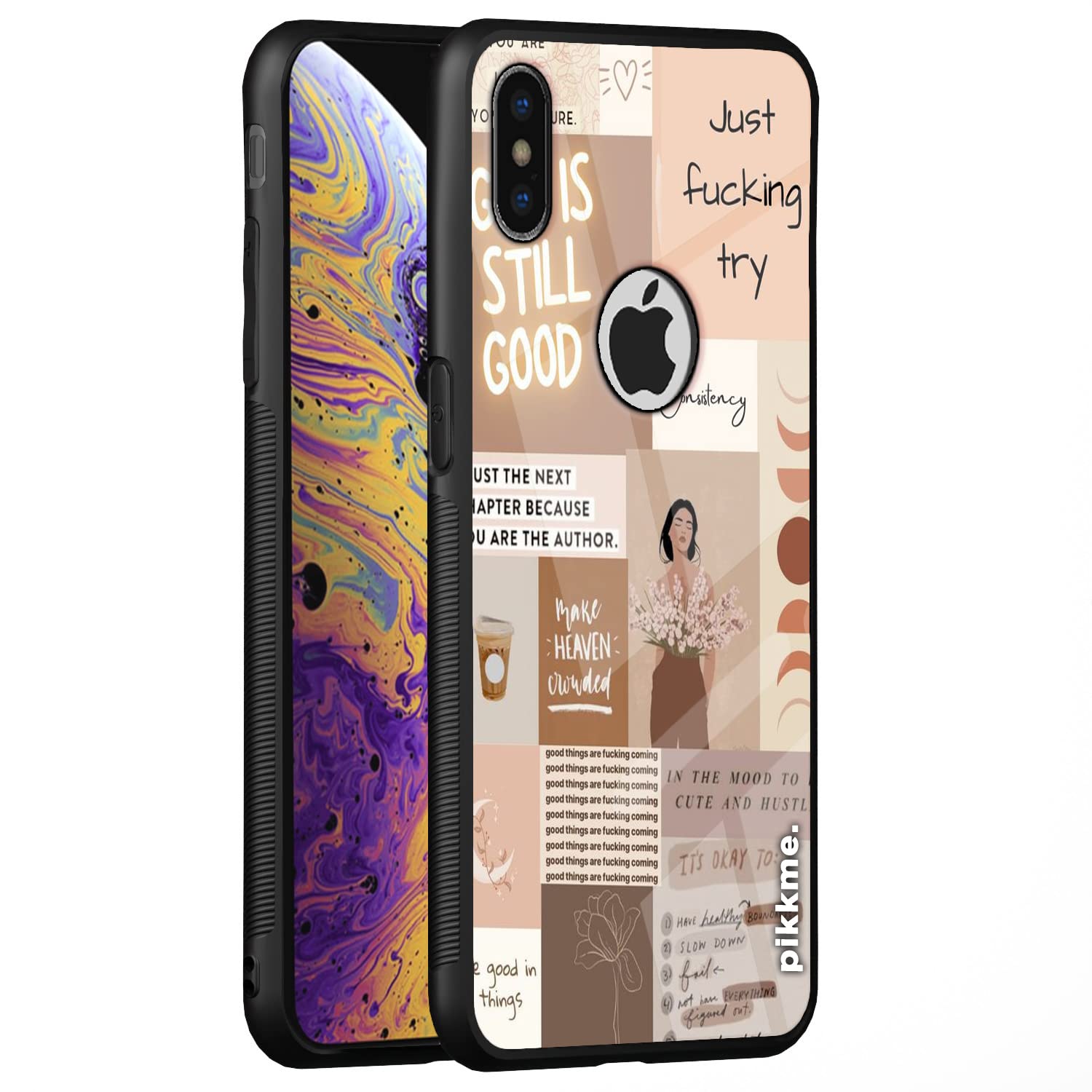 Hybrid Back cover for iPhone X/XS – Pikkme