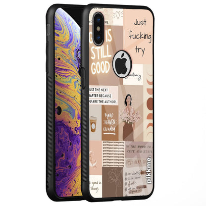 Hybrid Back cover for iPhone X/XS – Pikkme
