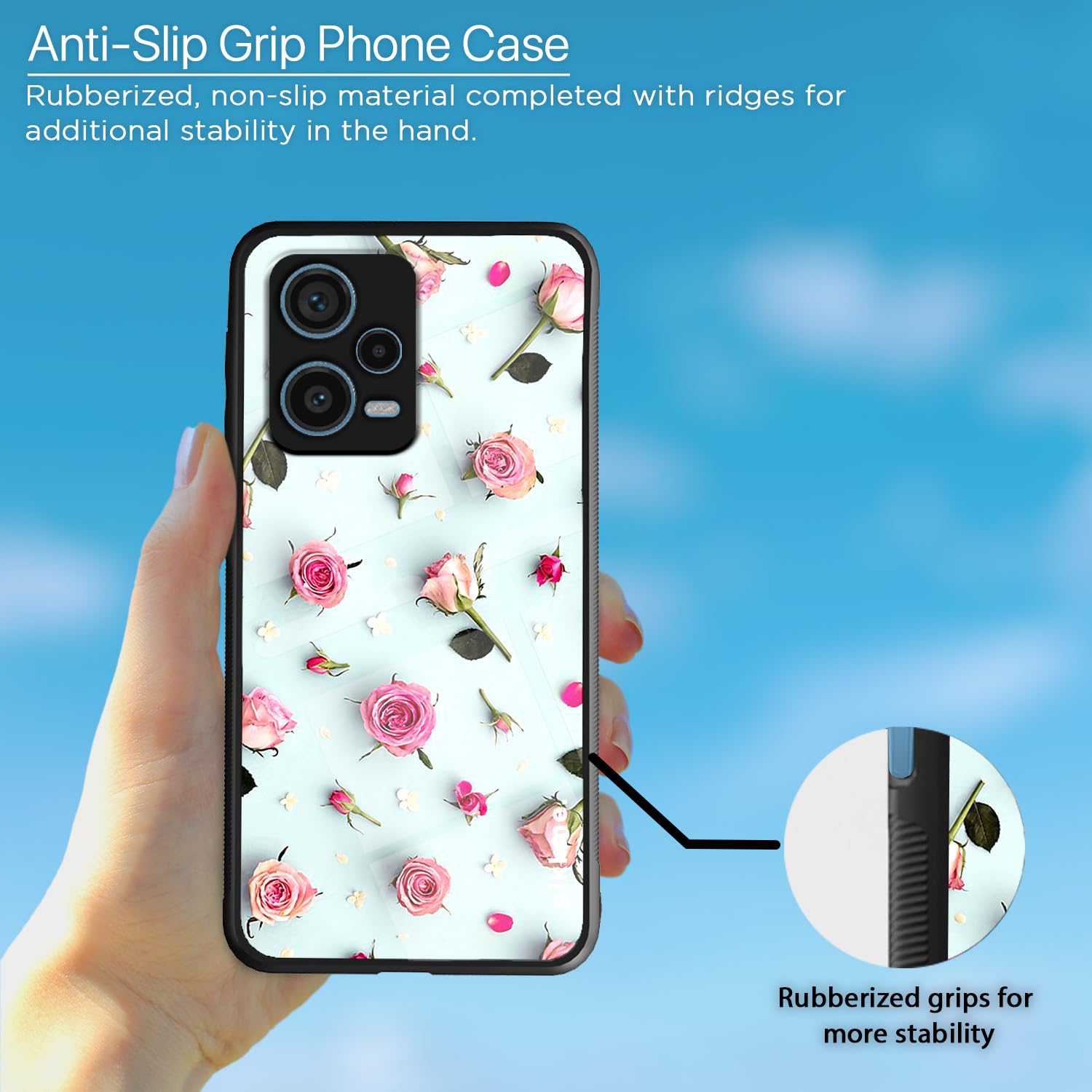 Pikkme Flower back cover for Redmi Note 12 Pro Plus 5G – photo 5