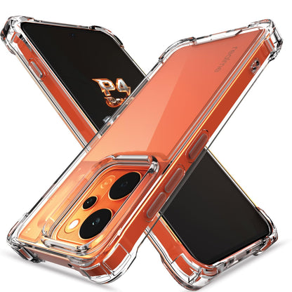 Transparent PC-TPU back cover for Realme P4 Power 5G – Pikkme