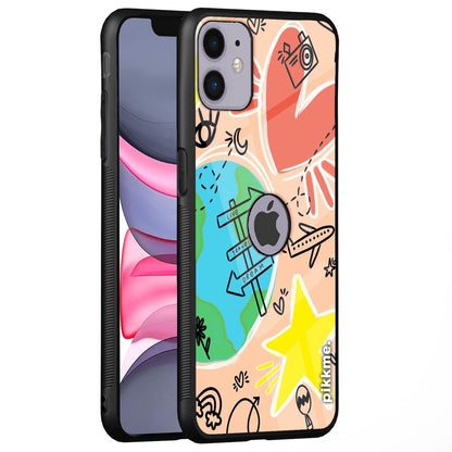 Pikkme Hybrid mobile back cover for iPhone 11