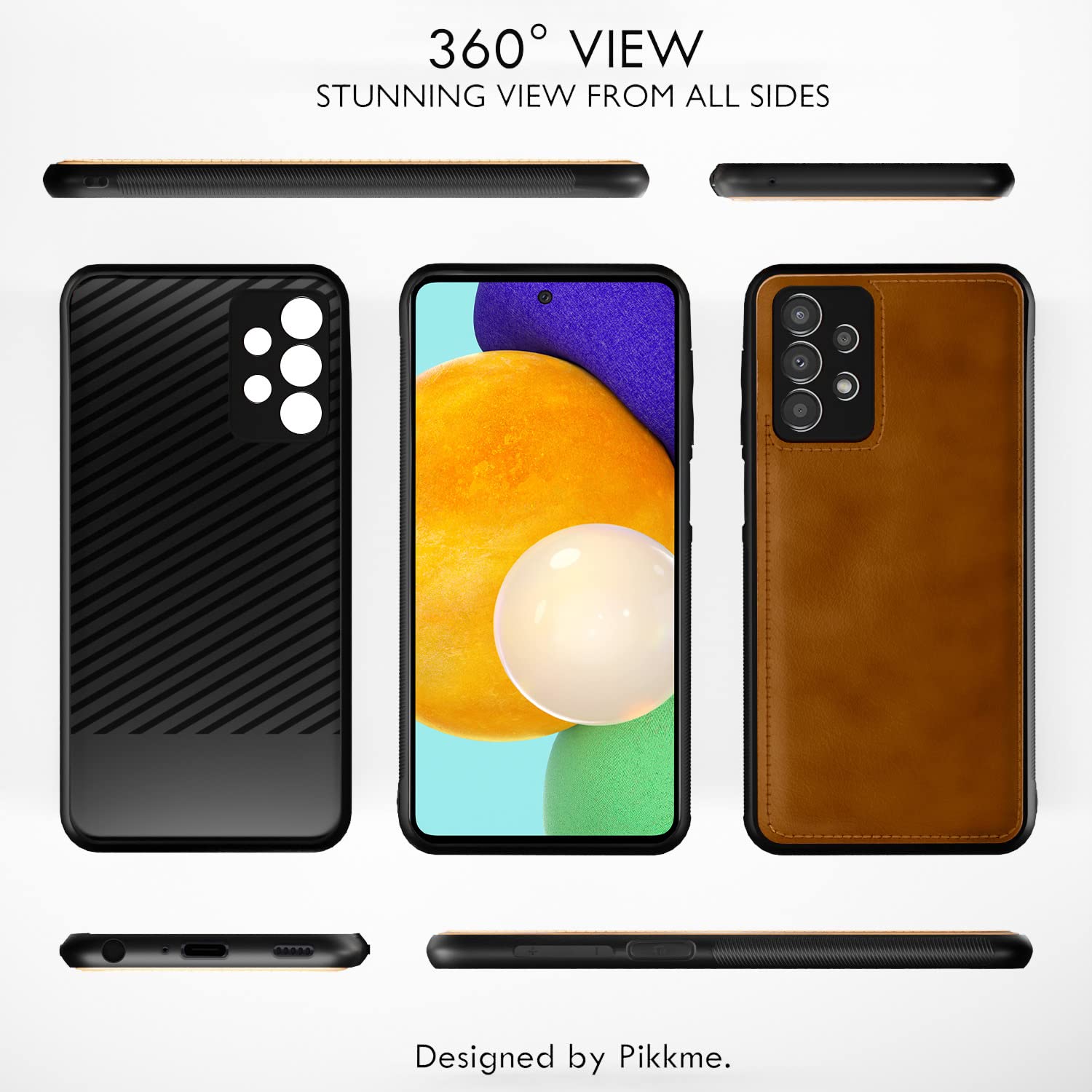 Brown mobile back cover for Samsung A52/A52s 5G – Pikkme – photo 3