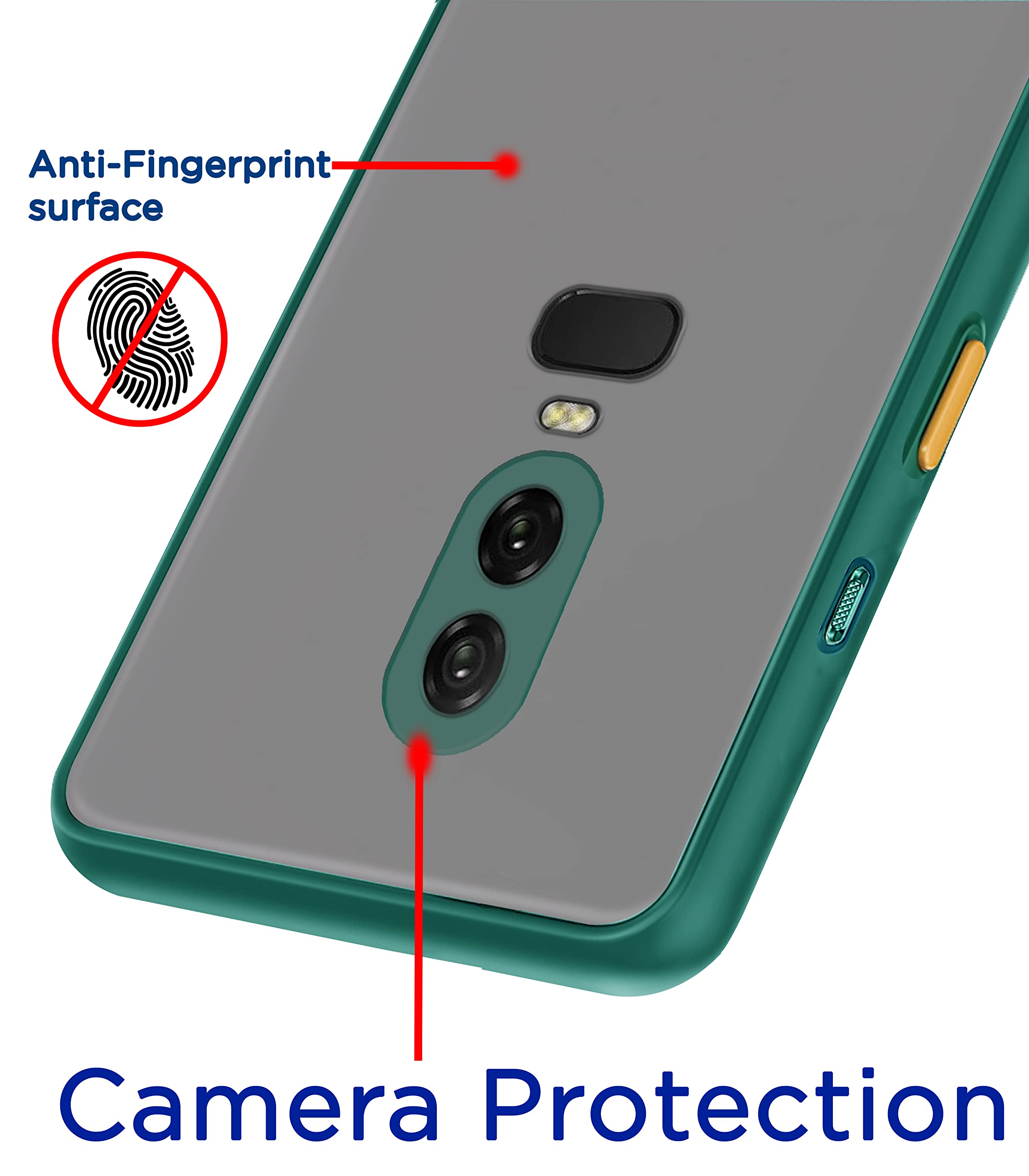 Green phone cover for OnePlus 6 – Pikkme – photo 2