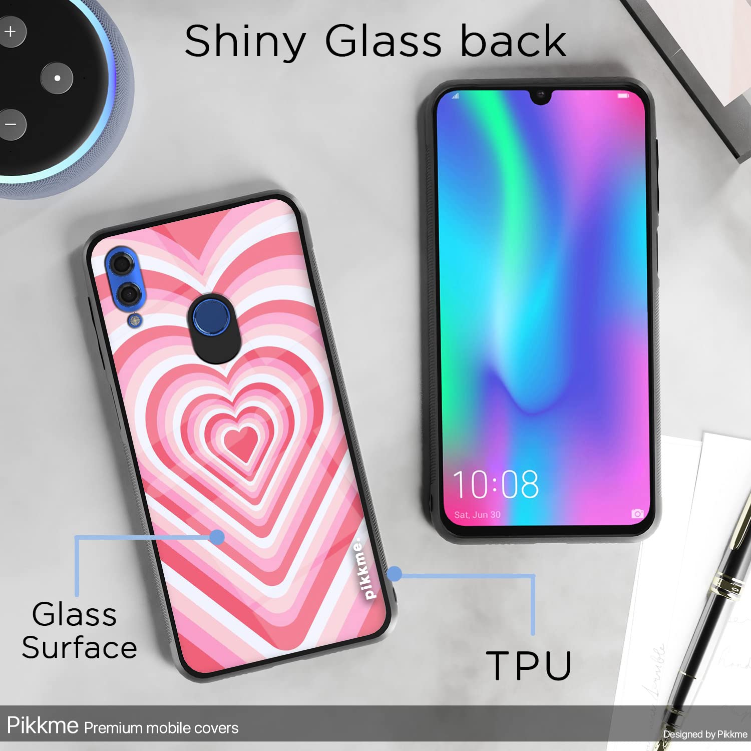 Honor 10 Lite Hybrid back cover by Pikkme – photo 3