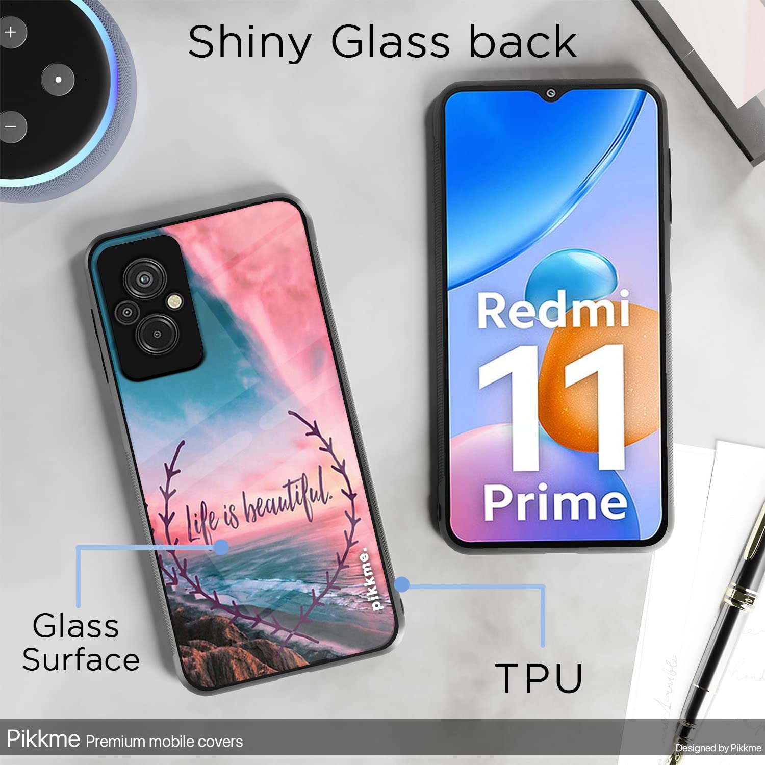 Redmi 11 Prime 4G mobile back cover by Pikkme – photo 3