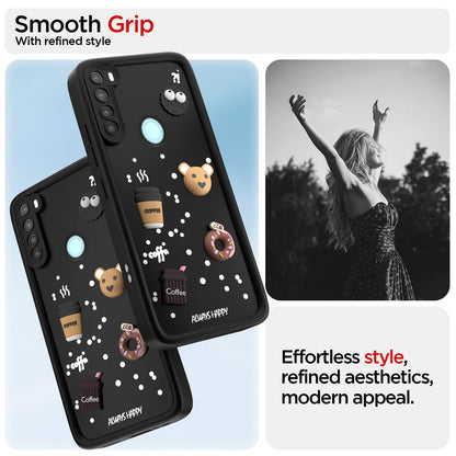 Pikkme Redmi Note 8/3D black mobile back cover – photo 2