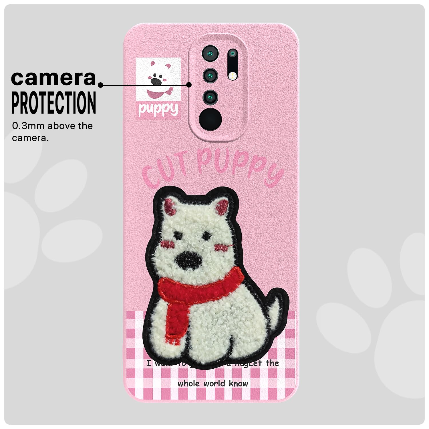 Redmi 9 Prime/Poco M2 mobile back cover in pink by Pikkme – photo 6