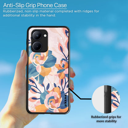 Pikkme Realme C33 Flower mobile back cover – photo 5