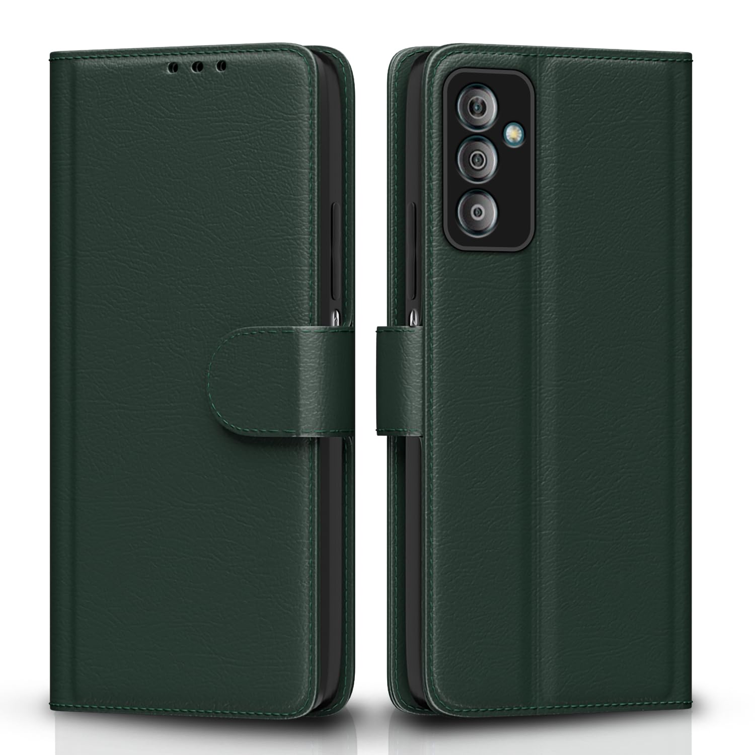 Pikkme green flip cover for Samsung F23 5G