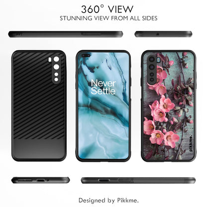 Pikkme Flower mobile back cover for OnePlus Nord – photo 2