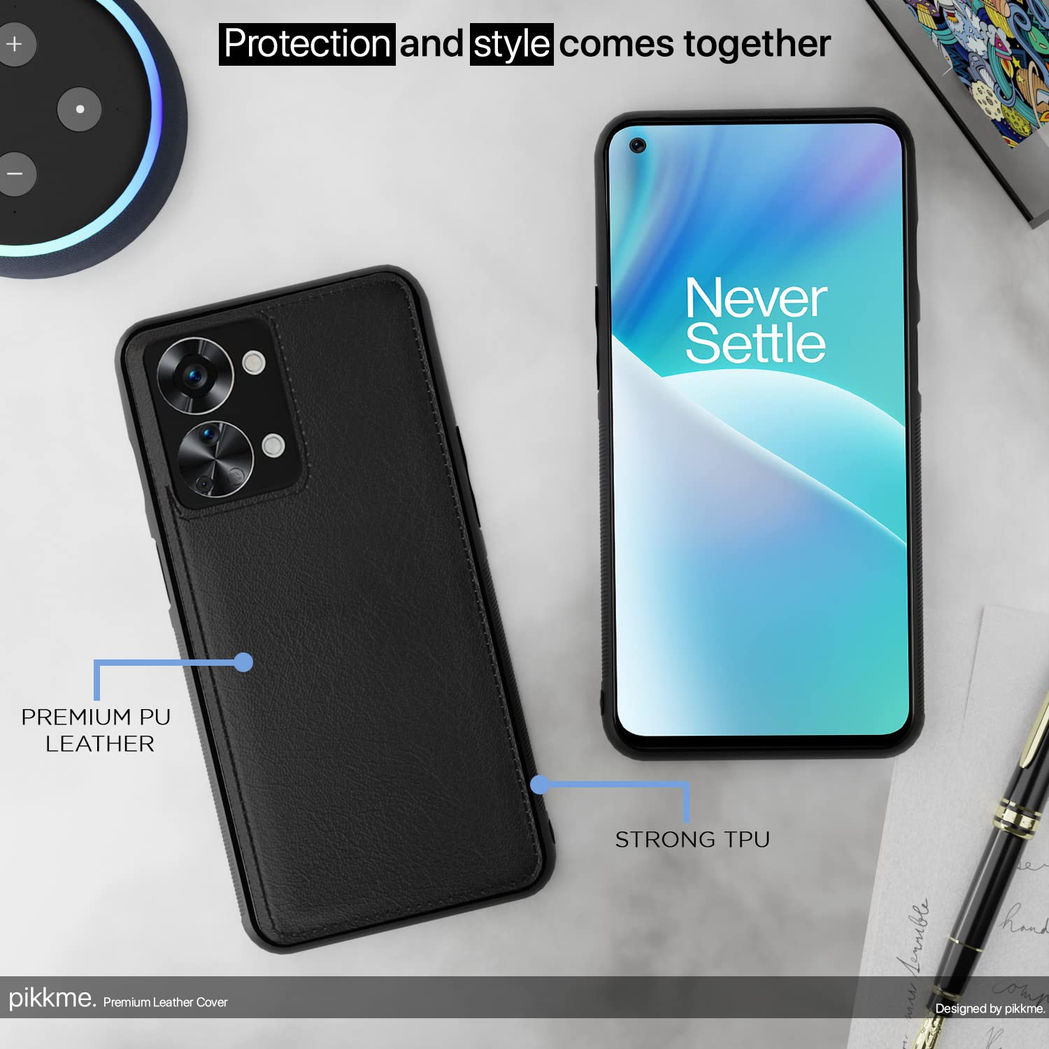 Pikkme black back cover for OnePlus Nord 2T 5G – photo 5