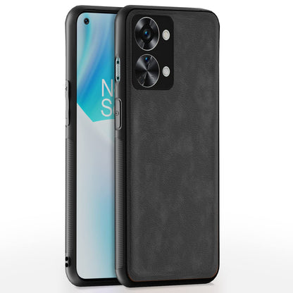 Pikkme OnePlus Nord 2T 5G Leather grey mobile back cover
