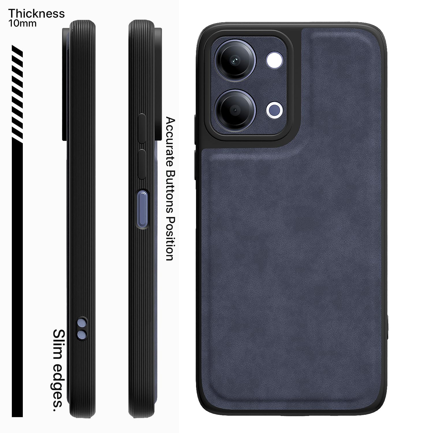 Blue back cover for Vivo Y11/T5 Lite 5G – Pikkme – photo 3