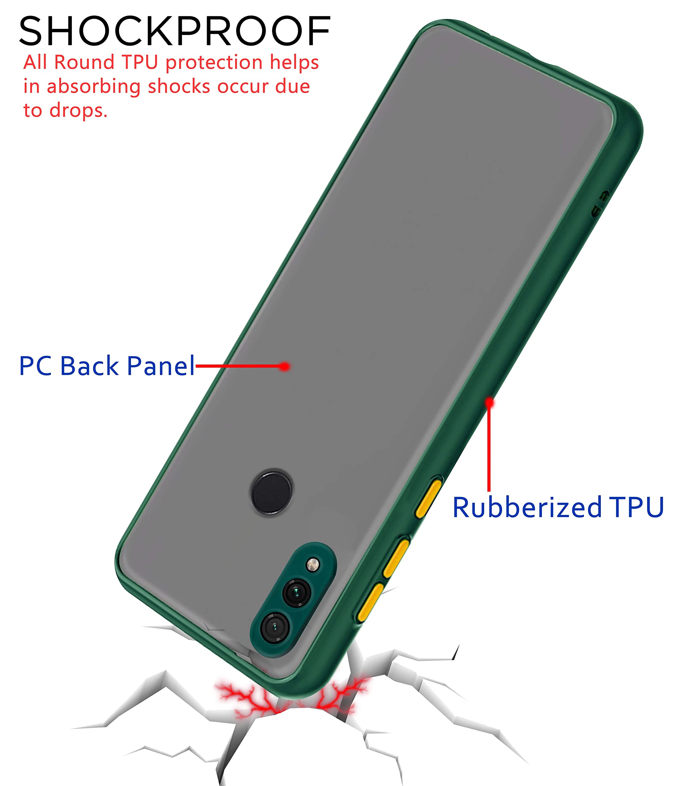 Redmi 7/Y3 phone cover in green by Pikkme – photo 4